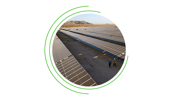 NextEra Energy solar energy center. NextEra Energy solar energy center.